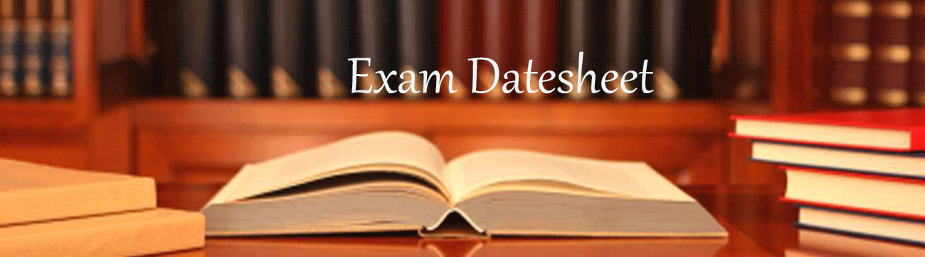 Datesheet Banner